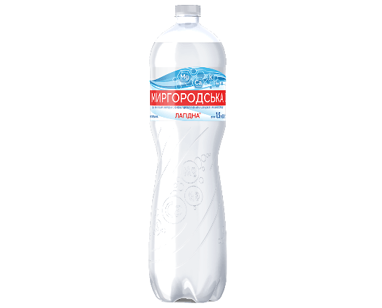 Вода мінеральна «Миргородська» «Лагідна» негазована