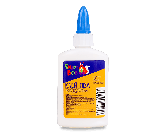 Клей ПВА 60 г з дозатором-ковпачком