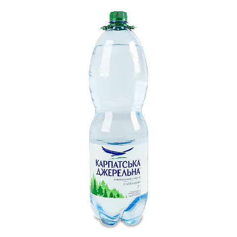 Вода мінеральна «Карпатська Джерельна» слабогазована