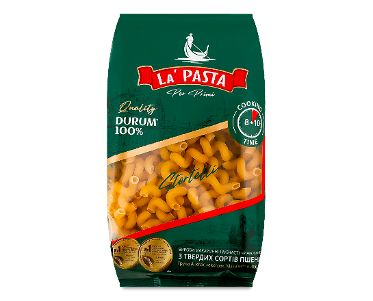 Вироби макаронні La Pasta ріжки