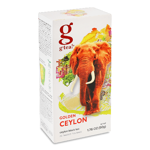 Чай чорний G'tea! Голден цейлон