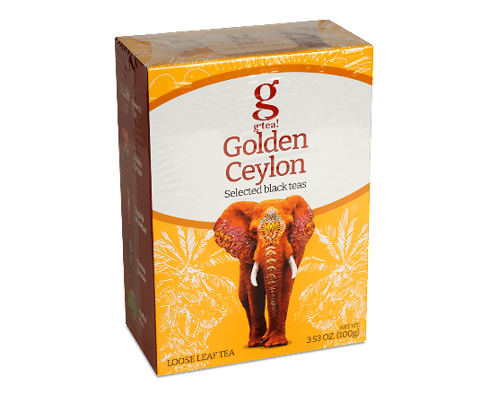 Чай чорний G'tea! Голден цейлон листовий