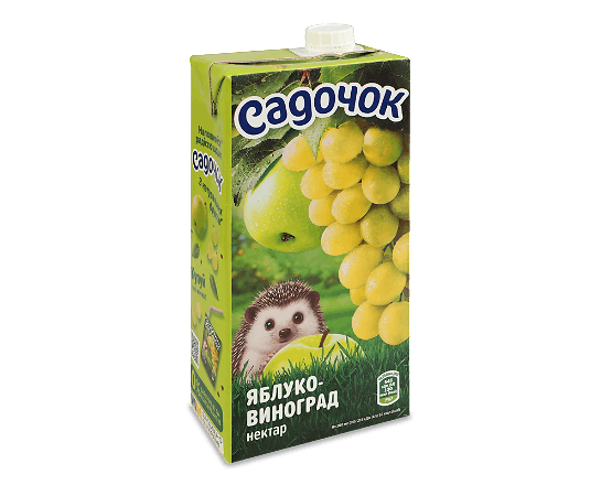 Нектар «Садочок» яблучно-виноградний