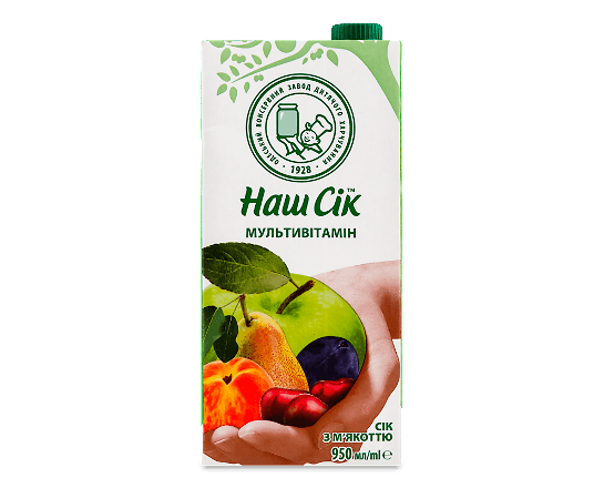 Сік «Наш Сік» мультивітамінний