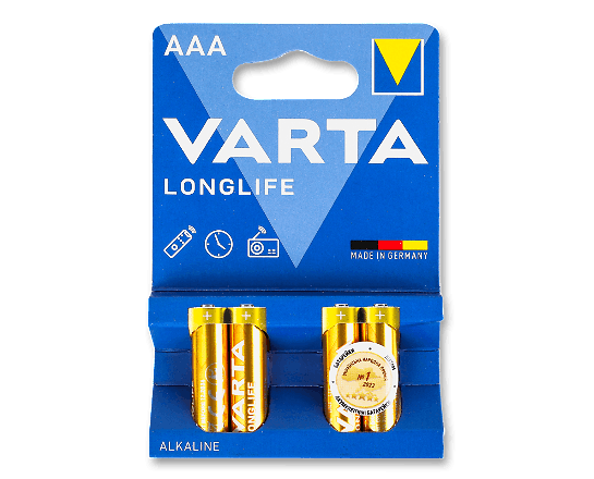 Батарейка Varta Longlife AAA