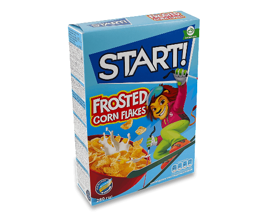 Пластівці Start кукурудзяні глазуровані