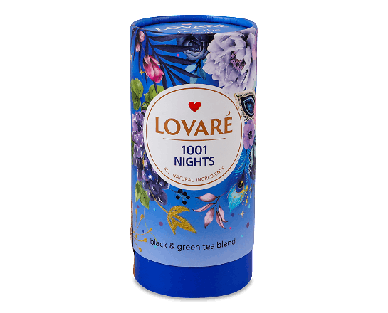 Чай чорний і зелений Lovare 1001 Nights листовий