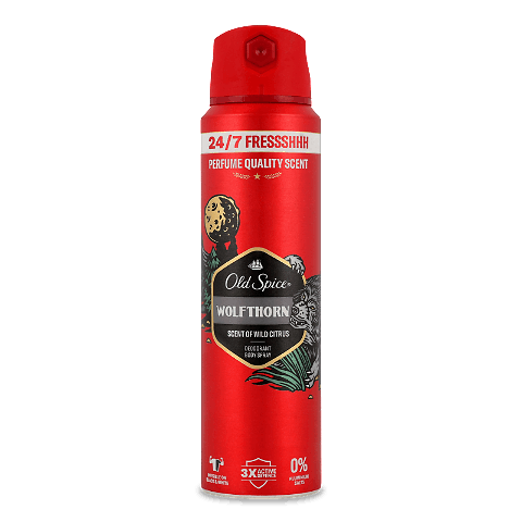 Аерозольний дезодорант Old Spice Wolfthorn