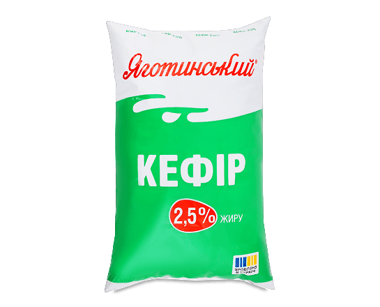 Кефір «Яготинський» 2,5% п/е