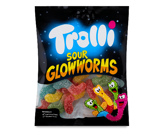 Мармелад жувальний Trolli Sour Glowworms