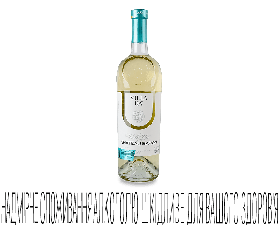 Вино Villa UA Шато Барон біле напівсолодке