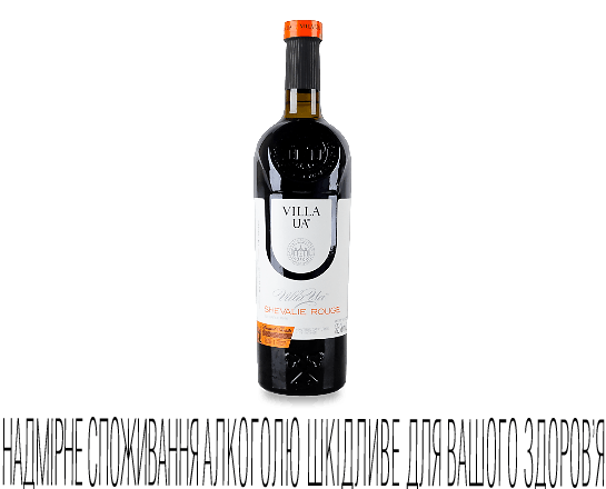 Вино Villa UA Шевалье Руж червоне напівсолодке