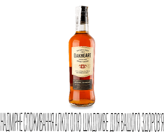 Напій на основі рому Bacardi Oakheart Original 35%