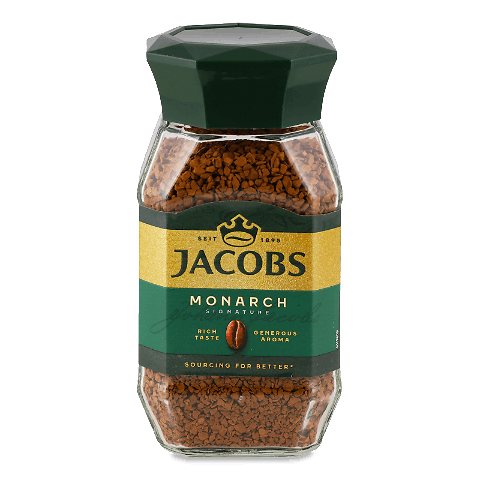 Кава розчинна Jacobs Monarch натуральна сублімована с/б