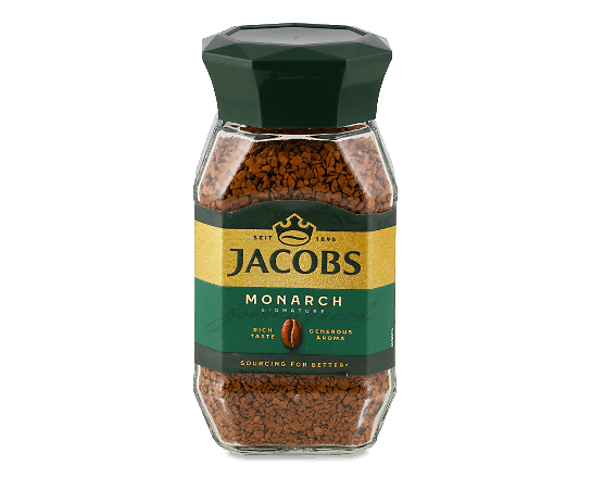 Кава розчинна Jacobs Monarch натуральна сублімована с/б