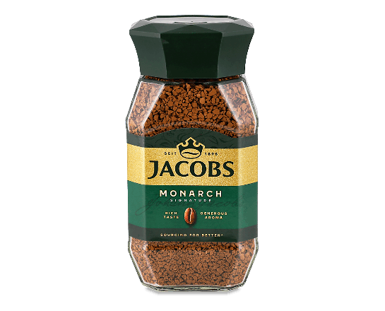 Кава розчинна Jacobs Monarch натуральна сублімована с/б