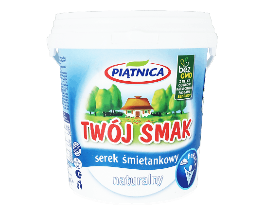 Сир Piatnica Twоj Smak вершковий натуральний