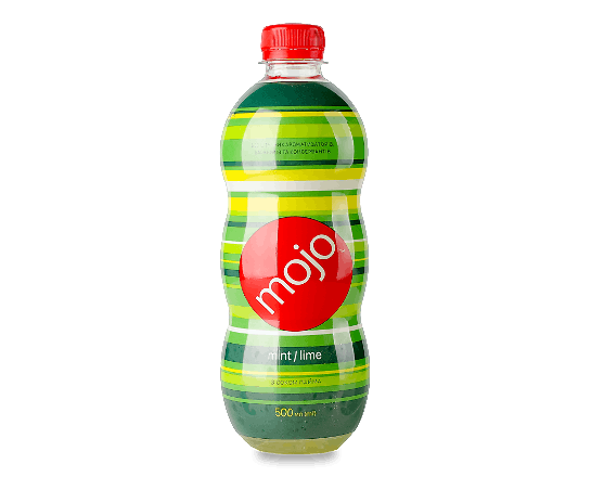 Напій соковмісний Mojo М'ята-лайм безалкогольний сильногазований