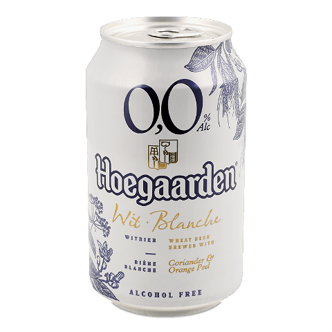 Пиво Hoegaarden White безалкогольне з/б