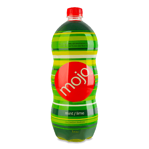Напій соковмісний Mojo м'ята-лайм безалкогольний сильногазований