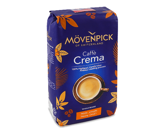 Кава зернова J.J.Darboven Movenpick Caffe Crema