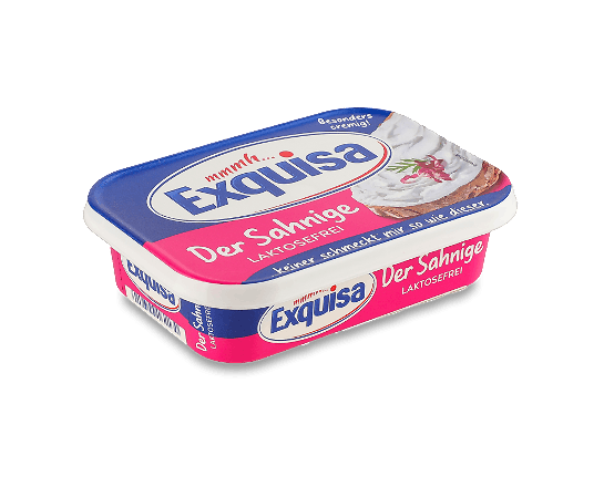 Сир Exquisa вершковий безлактозний 70%