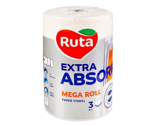 Рушники паперовi Ruta Selecta Mega roll