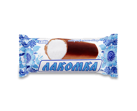 Морозиво Laska «Лакомка» в глазурі