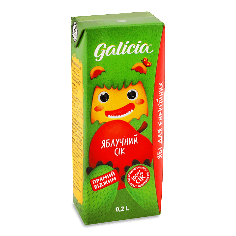 Сік Galicia яблучний неосвітлений