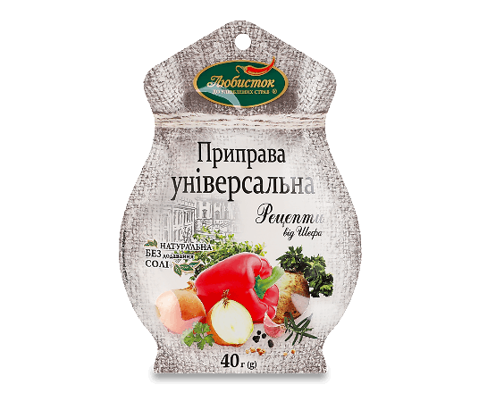 Приправа «Любисток» «Рецепти від шефа» універсальна без солі
