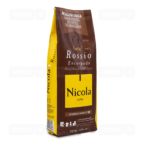 Кофе молотый Nicola Blend Rossio жареный натуральный