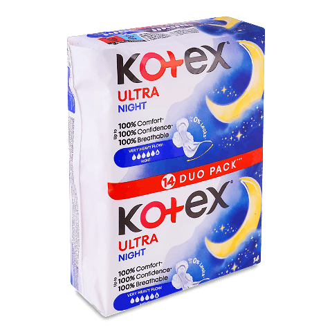 Прокладки гігієнічні Kotex Ultra Night