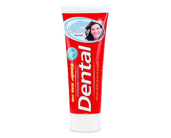 Паста зубна Dental Hot Red Jumbo «Додаткове відбілювання»