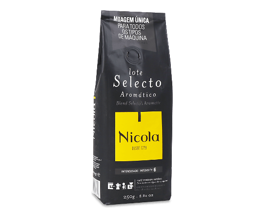 Кава мелена Nicola Selecto смажена натуральна