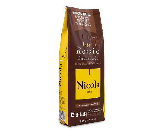 Кава мелена Nicola Blend Rossio смажена натуральна