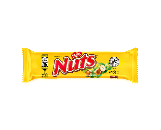 Батончик Nuts шоколадний