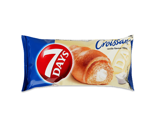 Круасан 7 Days міді з кремом «Ваніль»