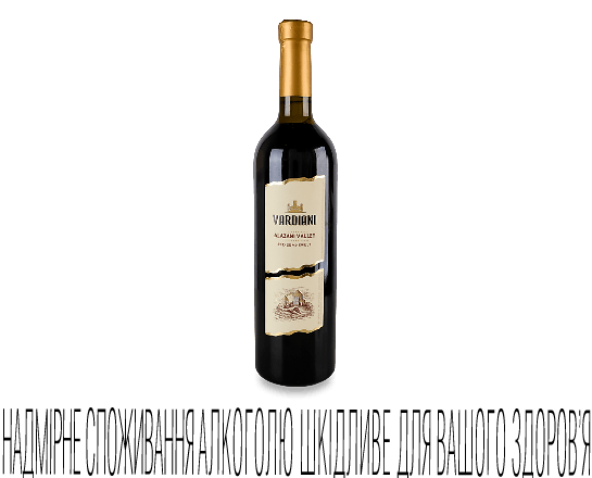 Вино Vardiani «Алазанська долина» червоне напівсолодке