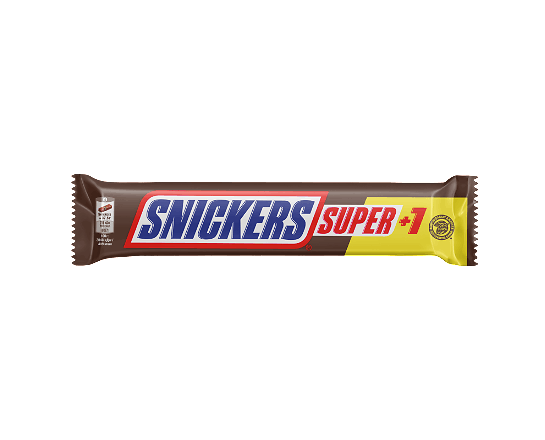 Батончик Snickers Super з арахісом у молочному шоколаді