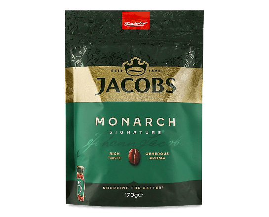 Кава розчинна Jacobs Monarch економ-пакет
