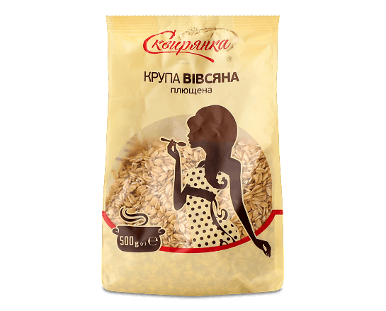 Крупа вівсяна «Сквирянка» плющена