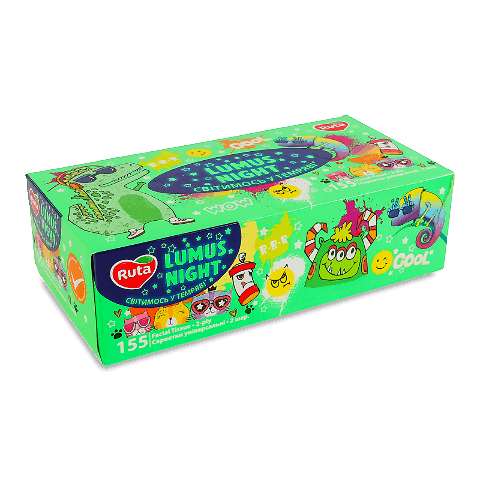 Серветки косметичні Ruta Kids, пенал