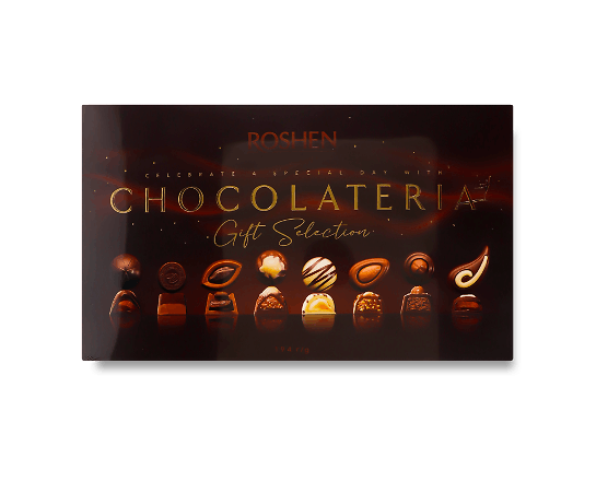 Цукерки Roshen Chocolateria
