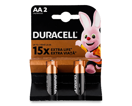Батарейки Duracell AA LR6 MN1500