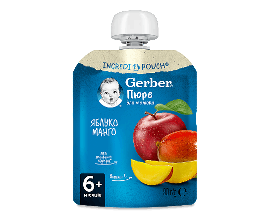 Пюре Gerber яблуко і манго