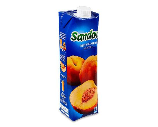 Нектар Sandora персиковий