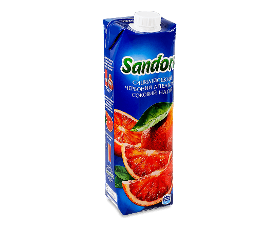 Напій соковий Sandora сицилійський червоний апельсин