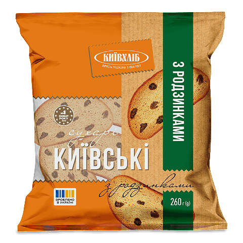Сухарі «Київхліб» «Київські»