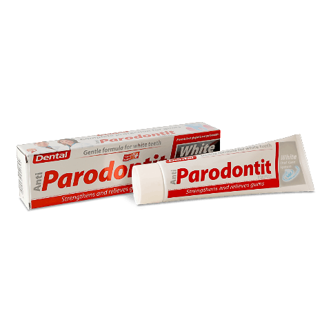 Паста зубна Dental Antiparodontit White