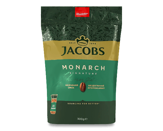 Кава розчинна Jacobs Monarch економ-пакет